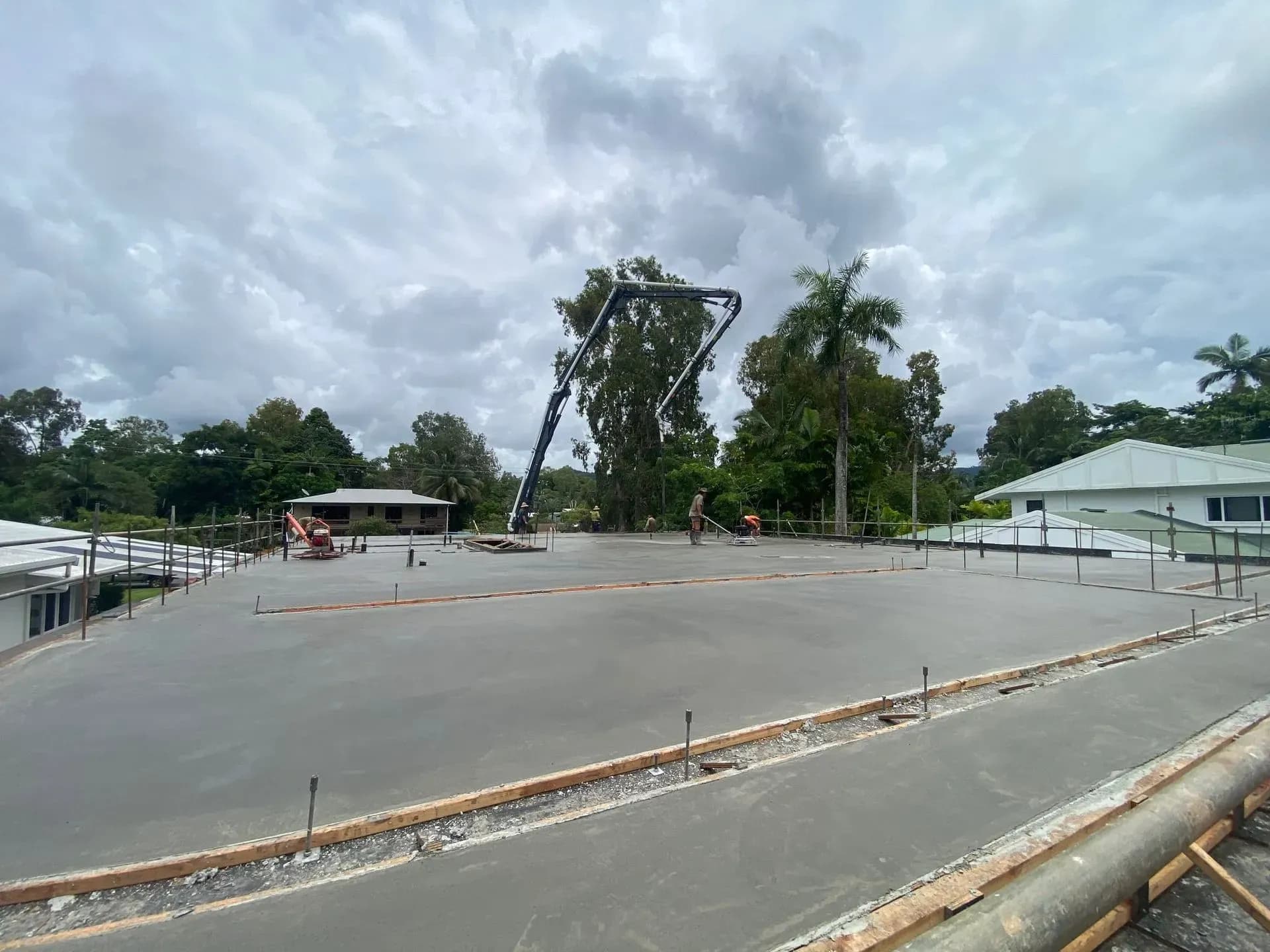 Far Northern Concrete Pumping boom pump
