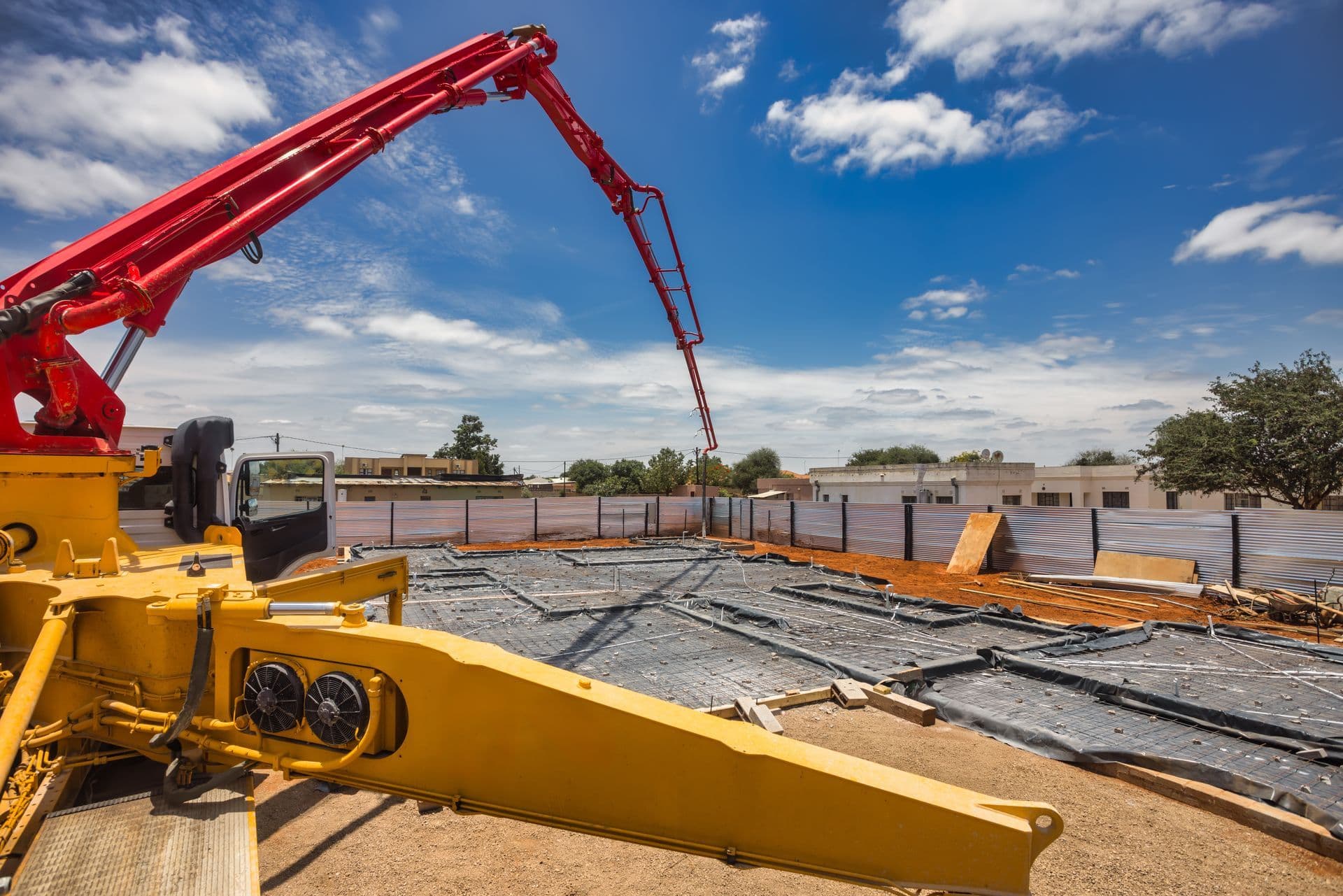 Concrete pumping in Cairns